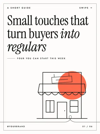 Line Art style cover slide: single-line drawings